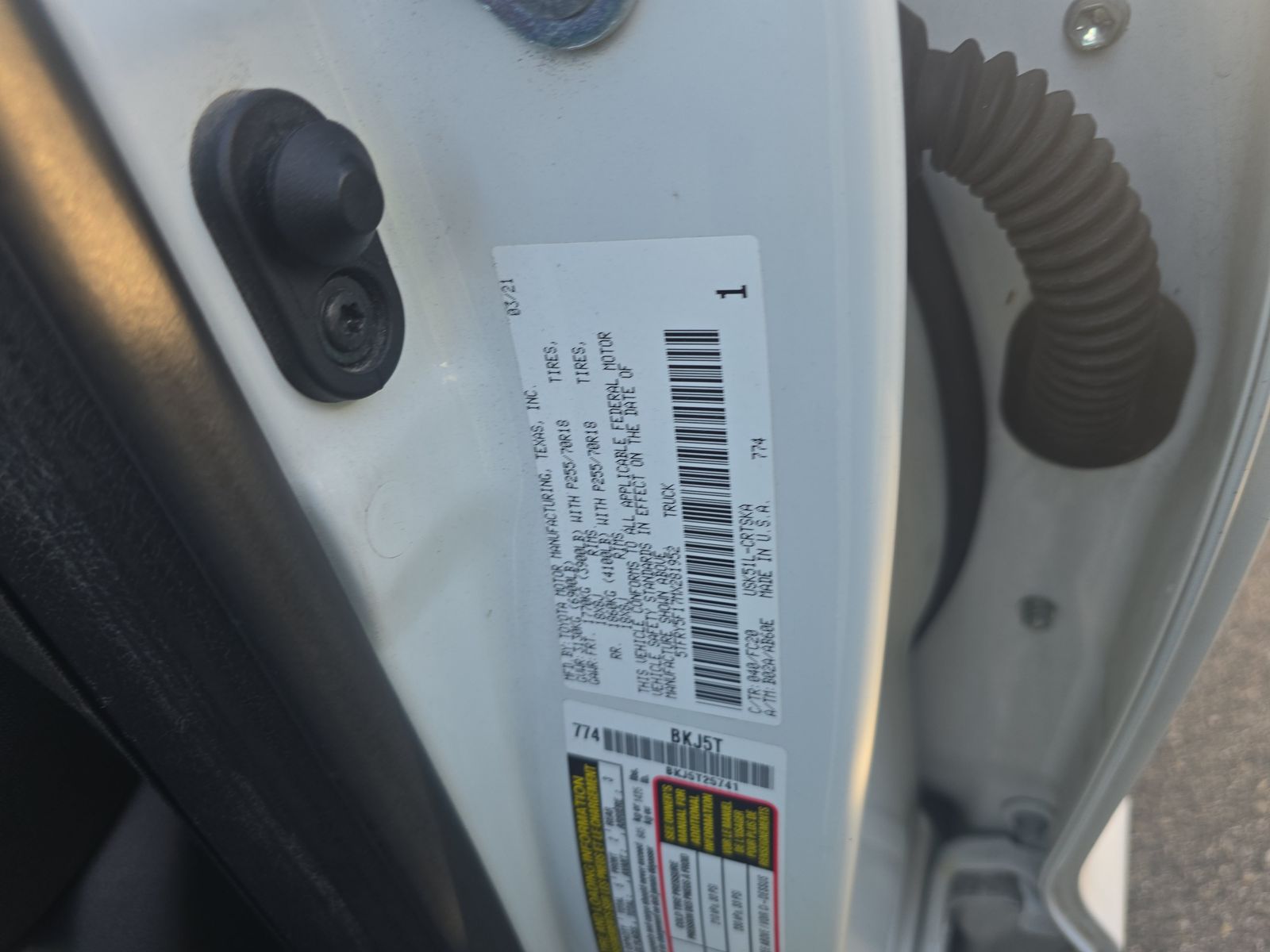 2021 Toyota Tundra SR5 RWD