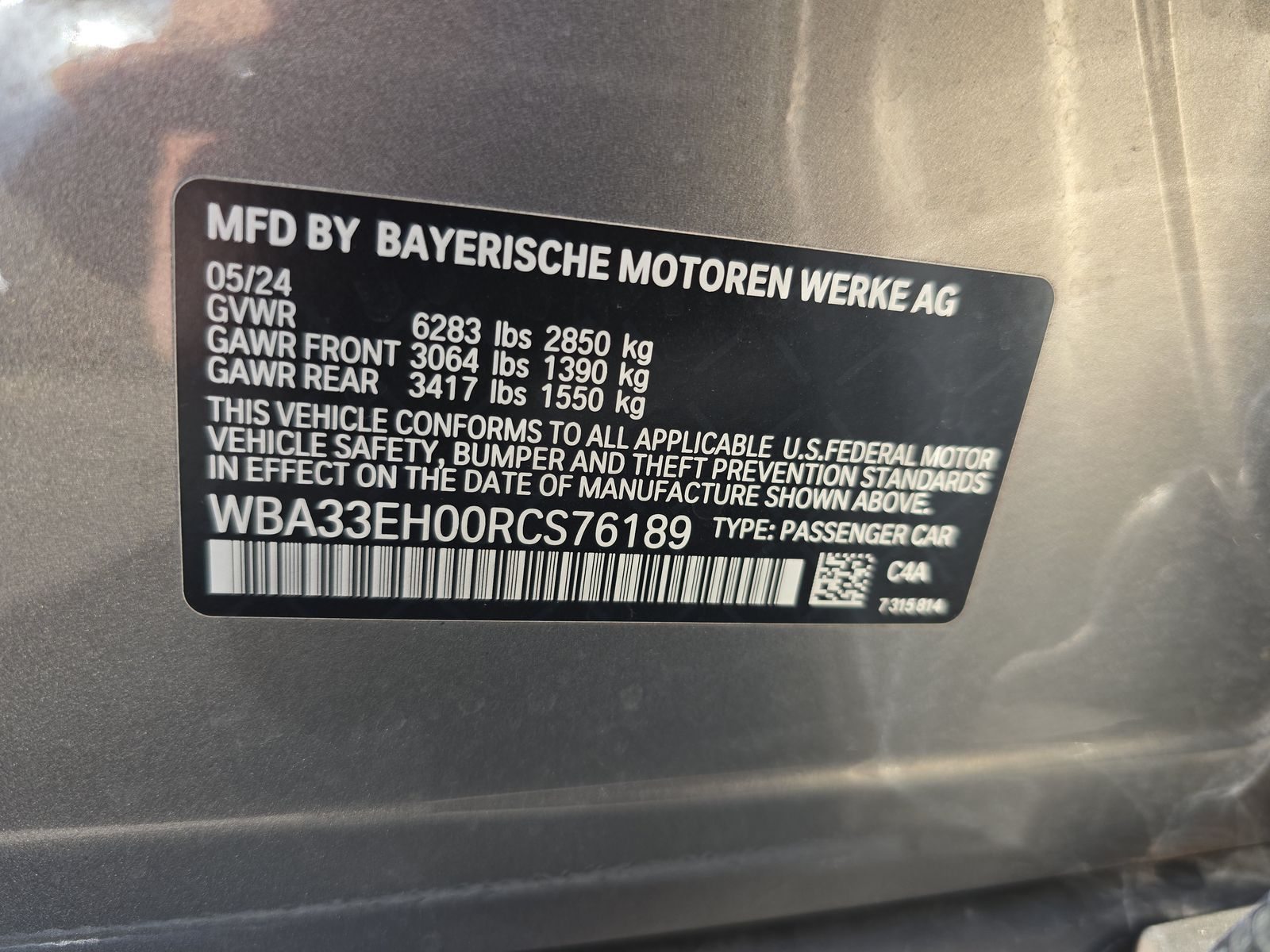 2024 BMW 7 Series 740i xDrive AWD