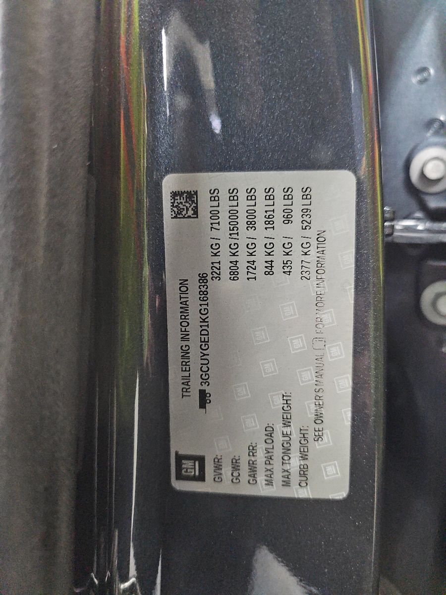 2019 Chevrolet Silverado 1500 LTZ AWD