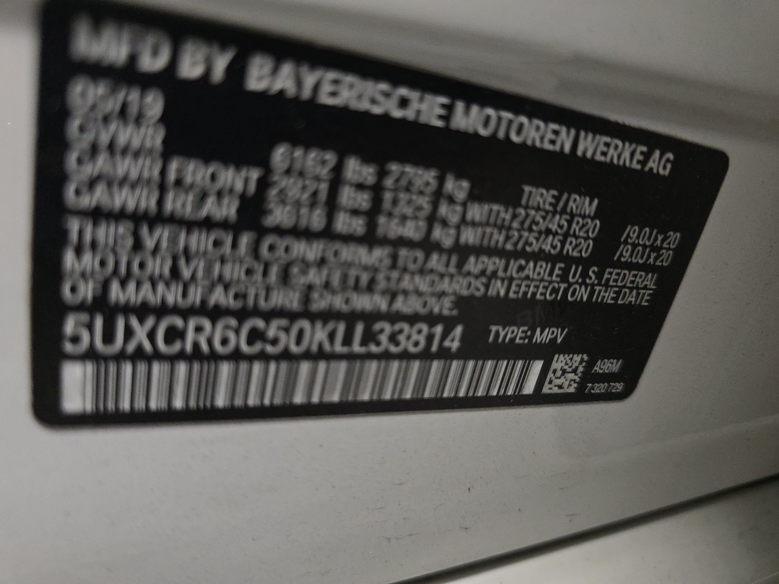 2019 BMW X5 xDrive40i AWD