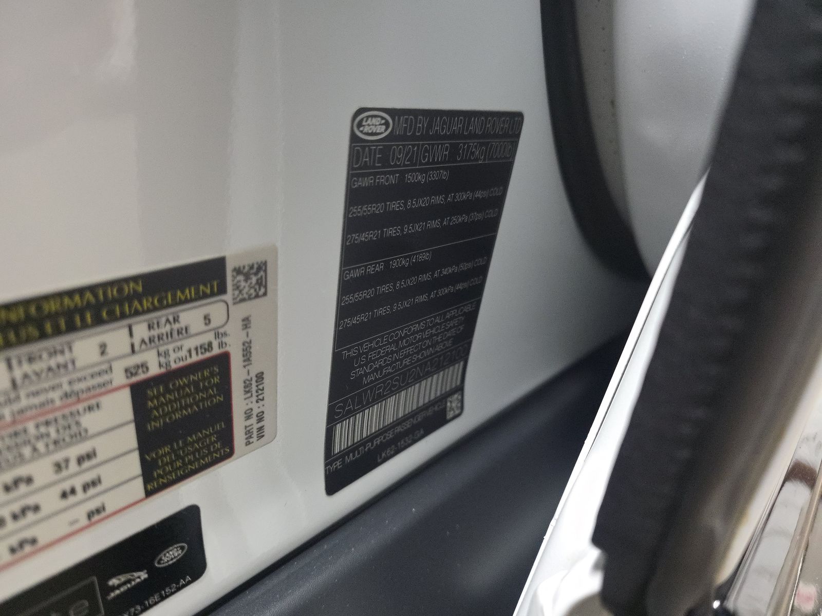 2022 Land Rover Range Rover Sport HSE Silver Edition AWD