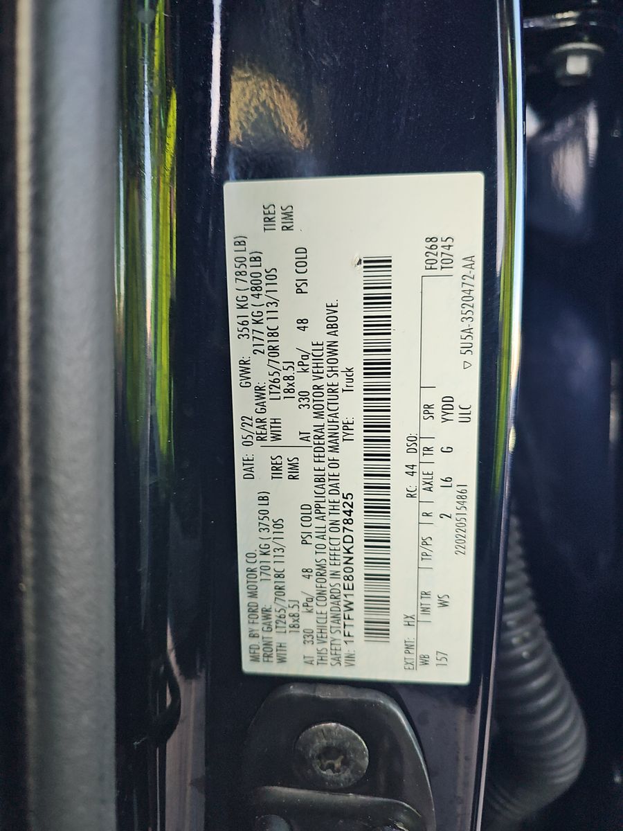 2022 Ford F-150 XL AWD