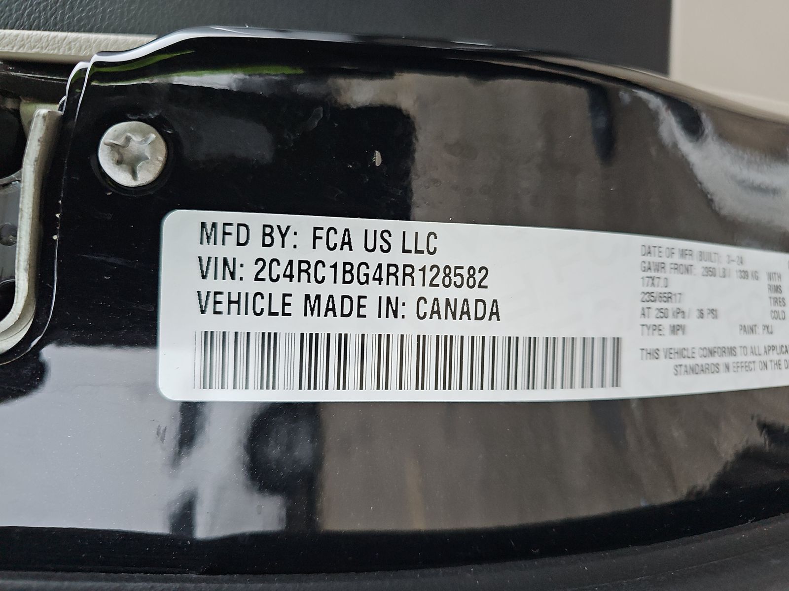 2024 Chrysler Pacifica Touring L FWD