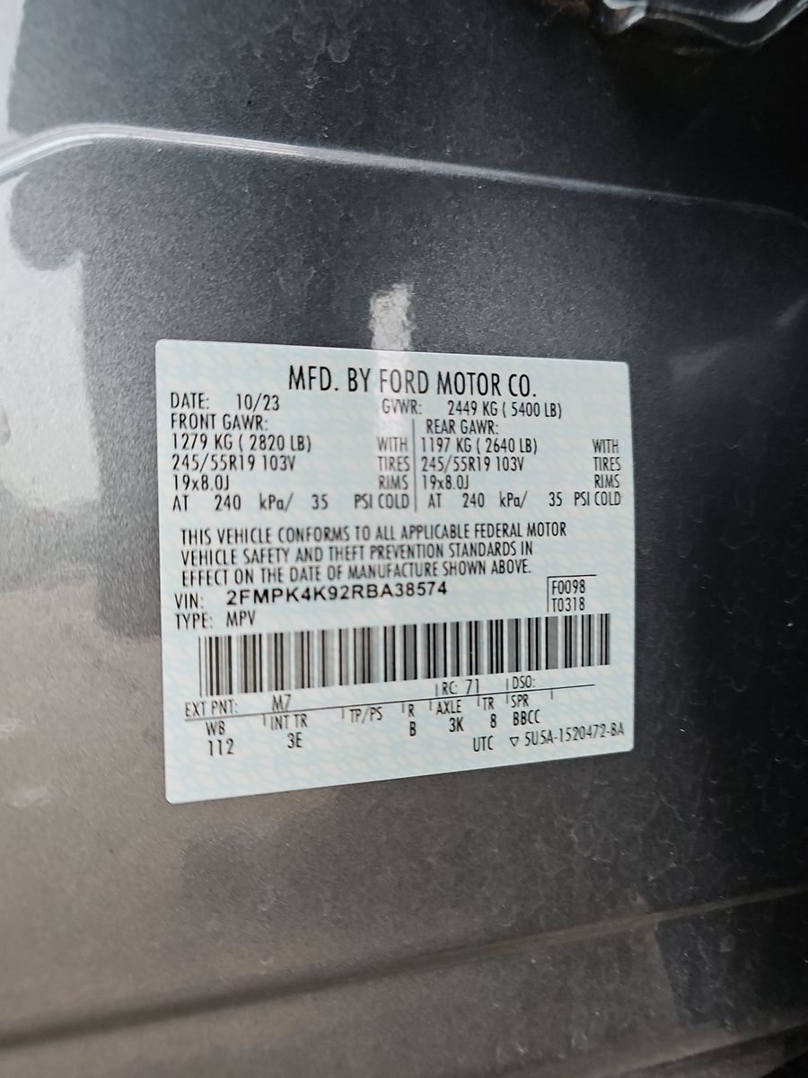 2024 Ford Edge Titanium AWD