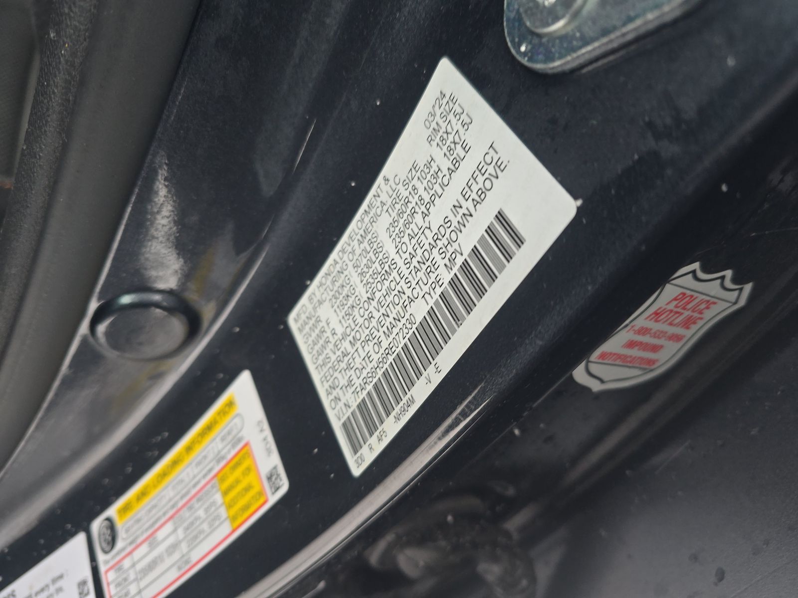 2024 Honda CR-V Hybrid Sport AWD