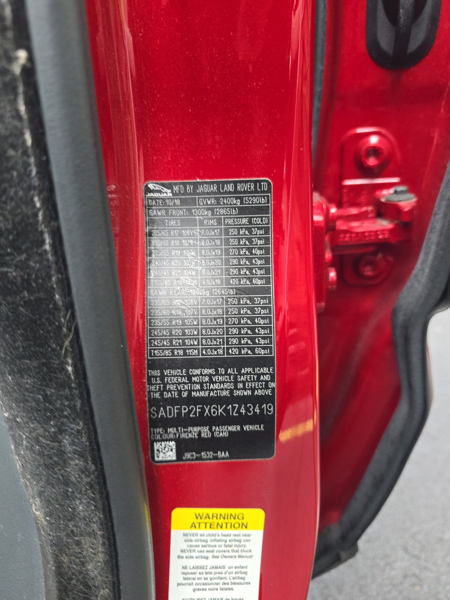 2019 Jaguar E-PACE SE AWD