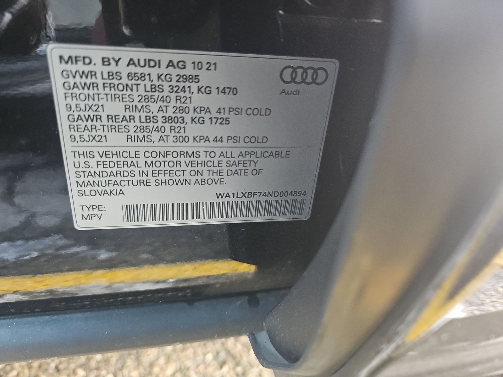 2022 Audi Q7 Premium Plus AWD