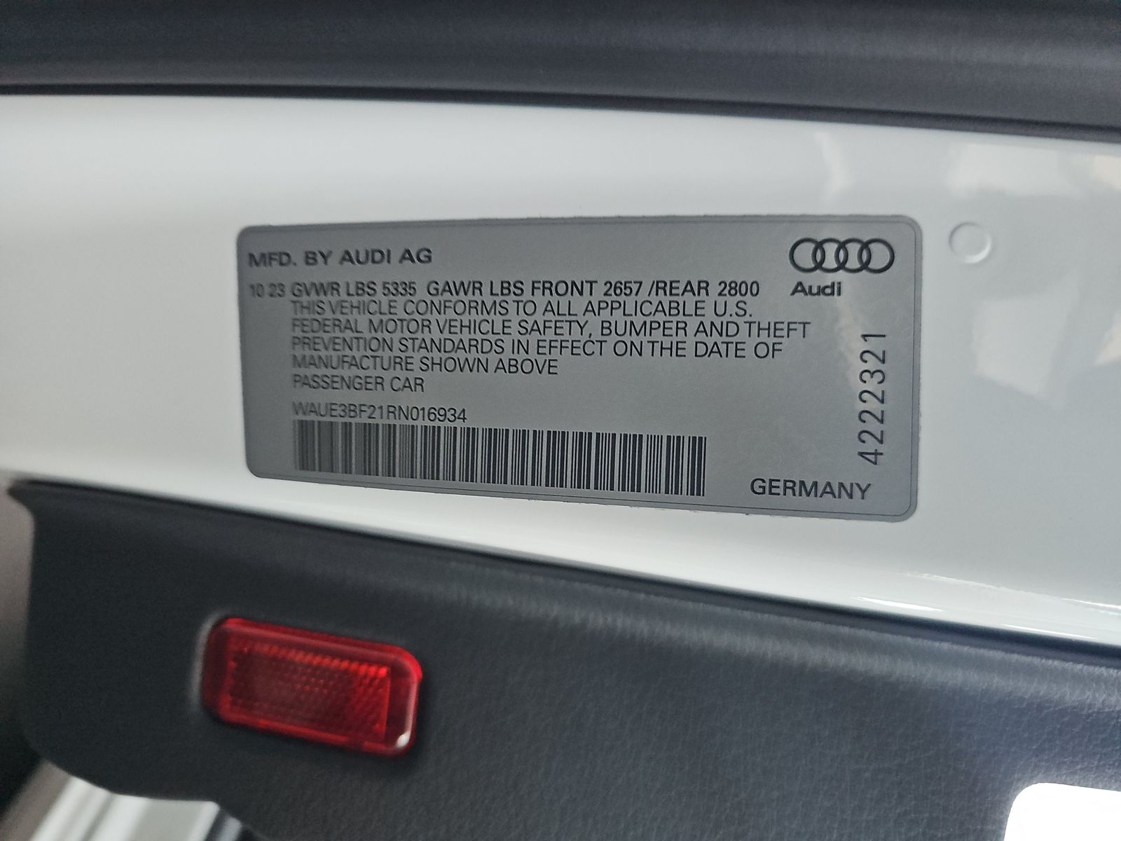 2024 Audi A6 Premium Plus AWD