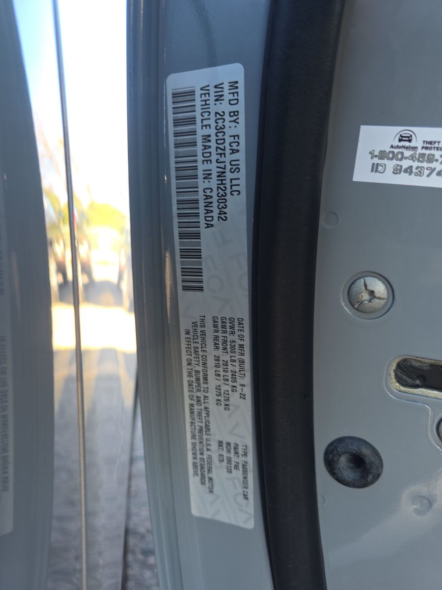 2022 Dodge Challenger R/T Scat Pack RWD