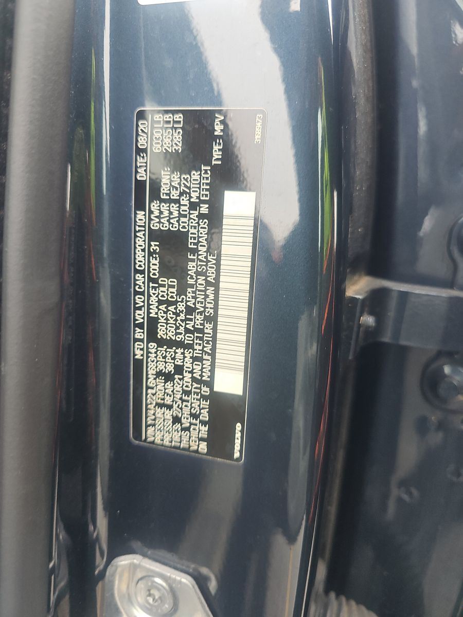 2021 Volvo XC90 T6 Inscription AWD