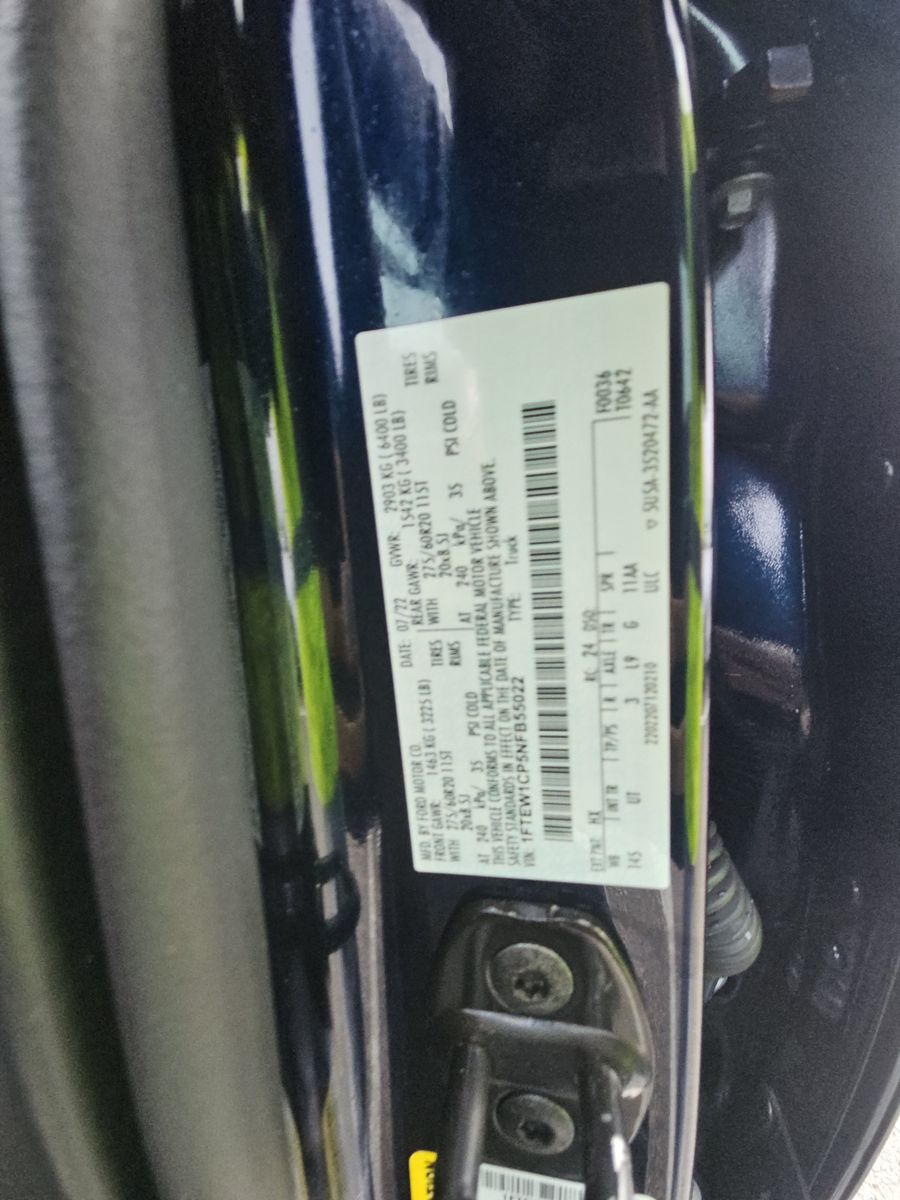 2022 Ford F-150 XLT RWD