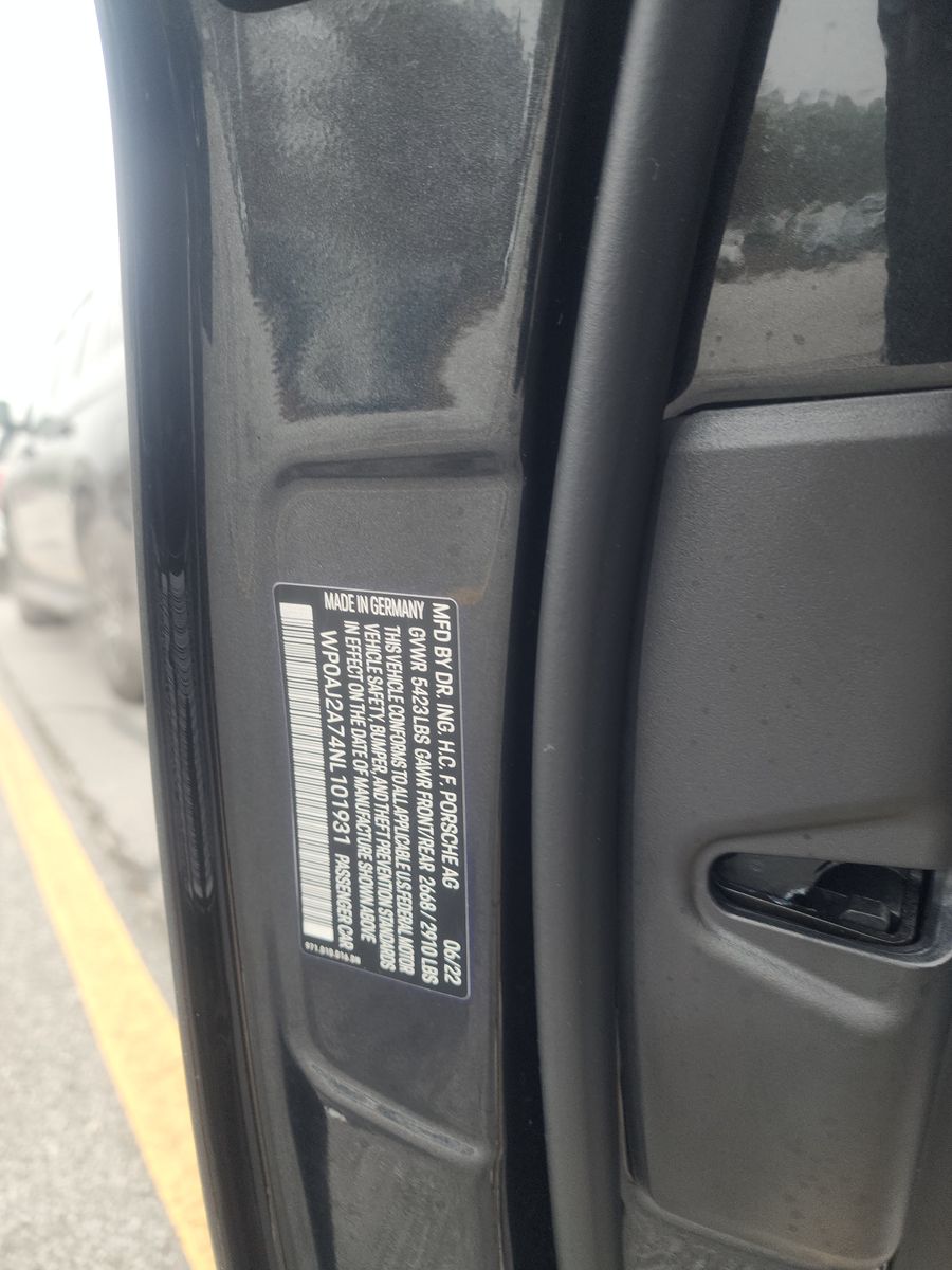 2022 Porsche Panamera 4 AWD