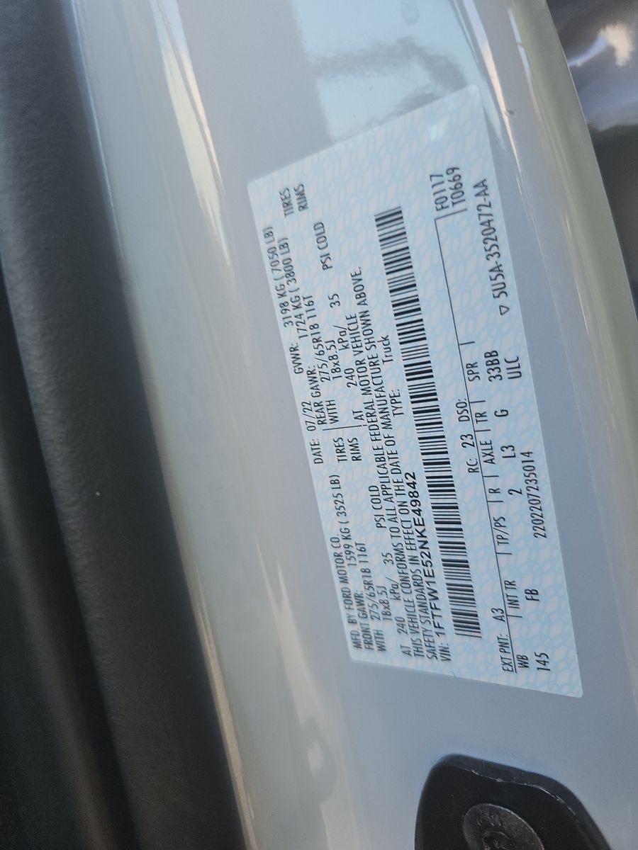 2022 Ford F-150 XLT AWD