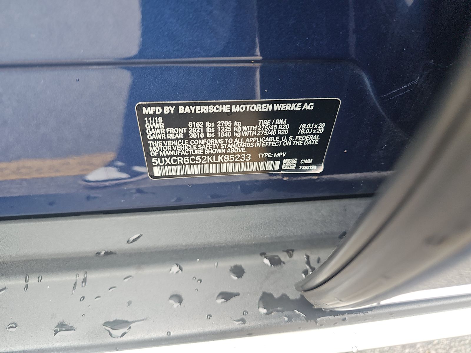 2019 BMW X5 xDrive40i AWD