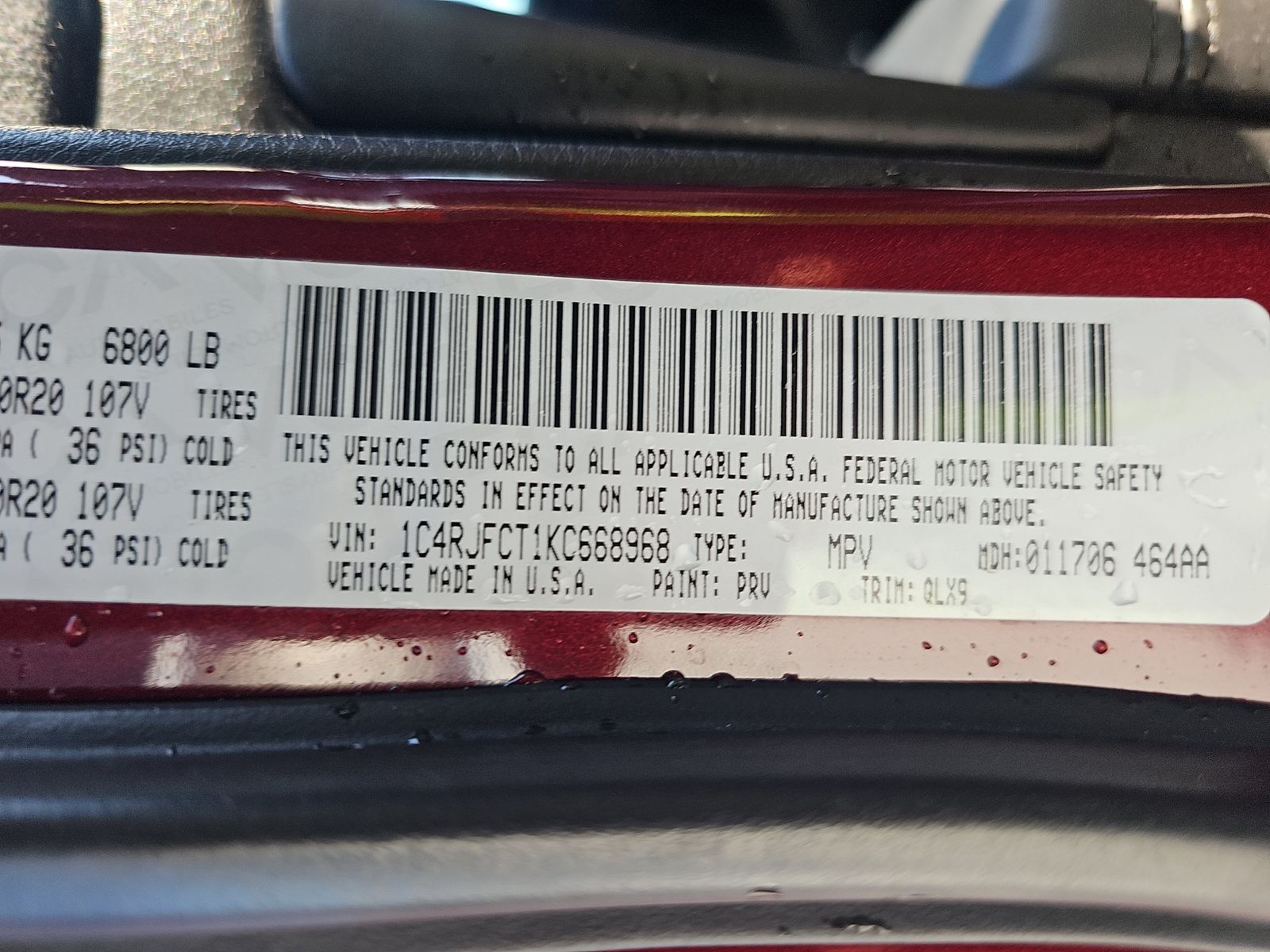 2019 Jeep Grand Cherokee Overland High Altitude Edition AWD