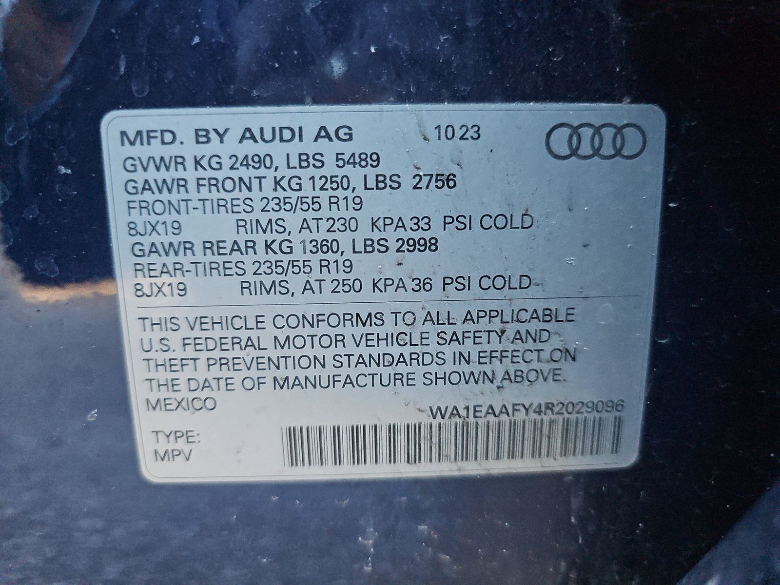 2024 Audi Q5 S line Premium Plus AWD