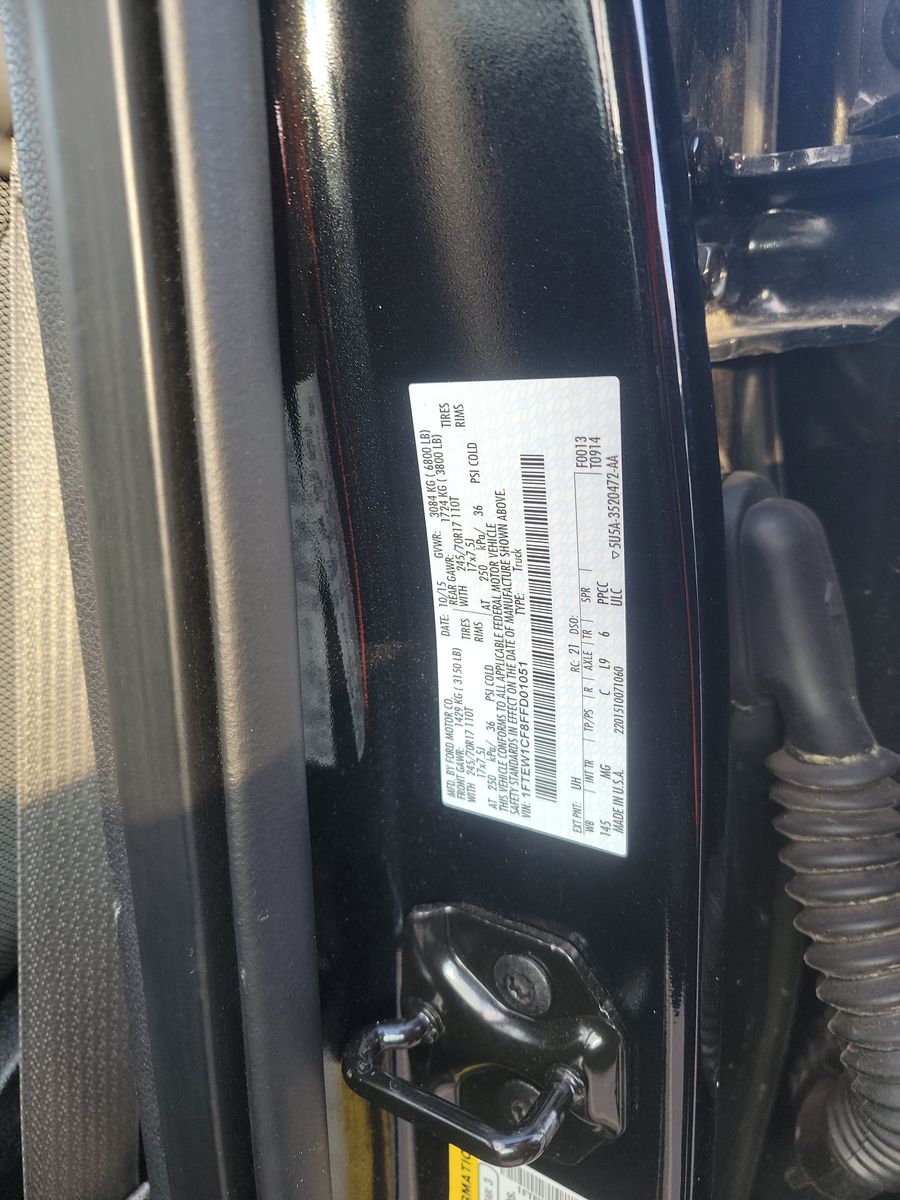 2015 Ford F-150 XLT RWD