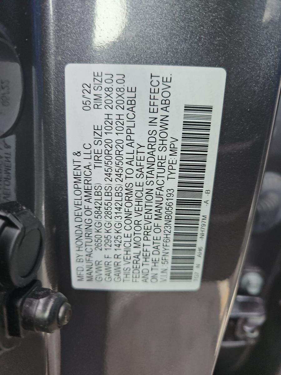 2022 Honda Pilot Special Edition AWD