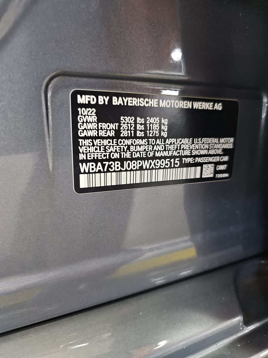 2023 BMW 5 Series 540i xDrive AWD