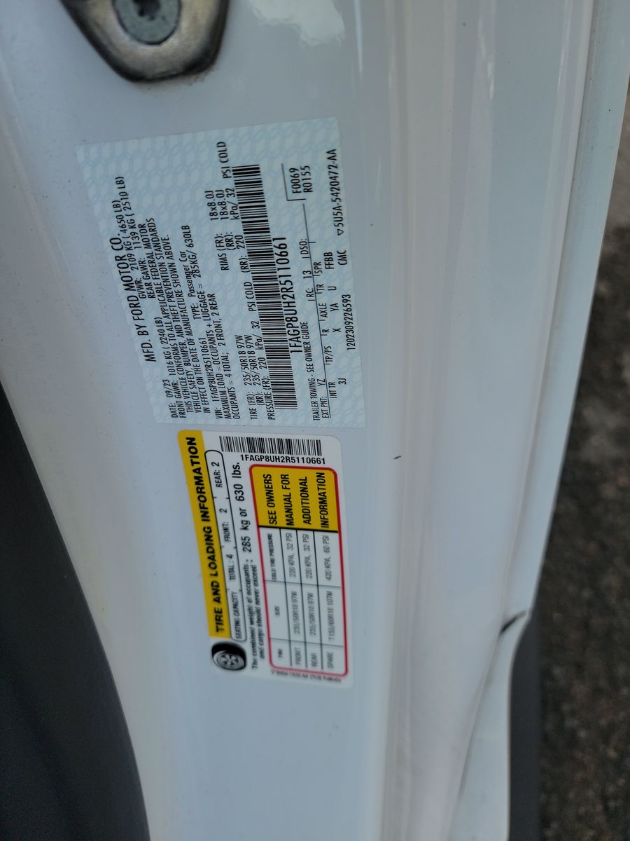 2024 Ford Mustang EcoBoost Premium RWD