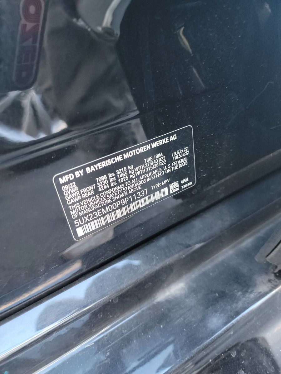 2023 BMW X7 xDrive40i AWD