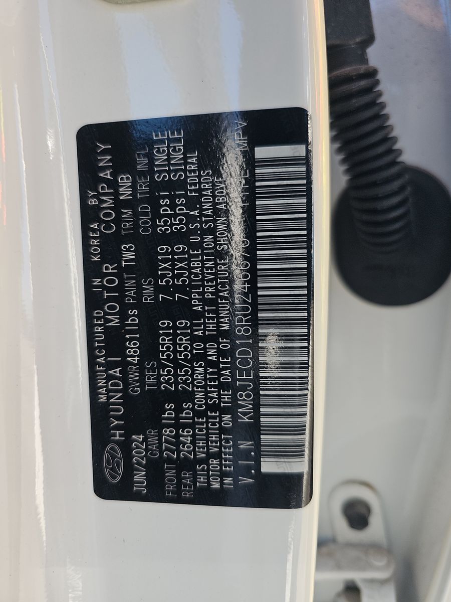 2024 Hyundai Tucson Hybrid Limited AWD