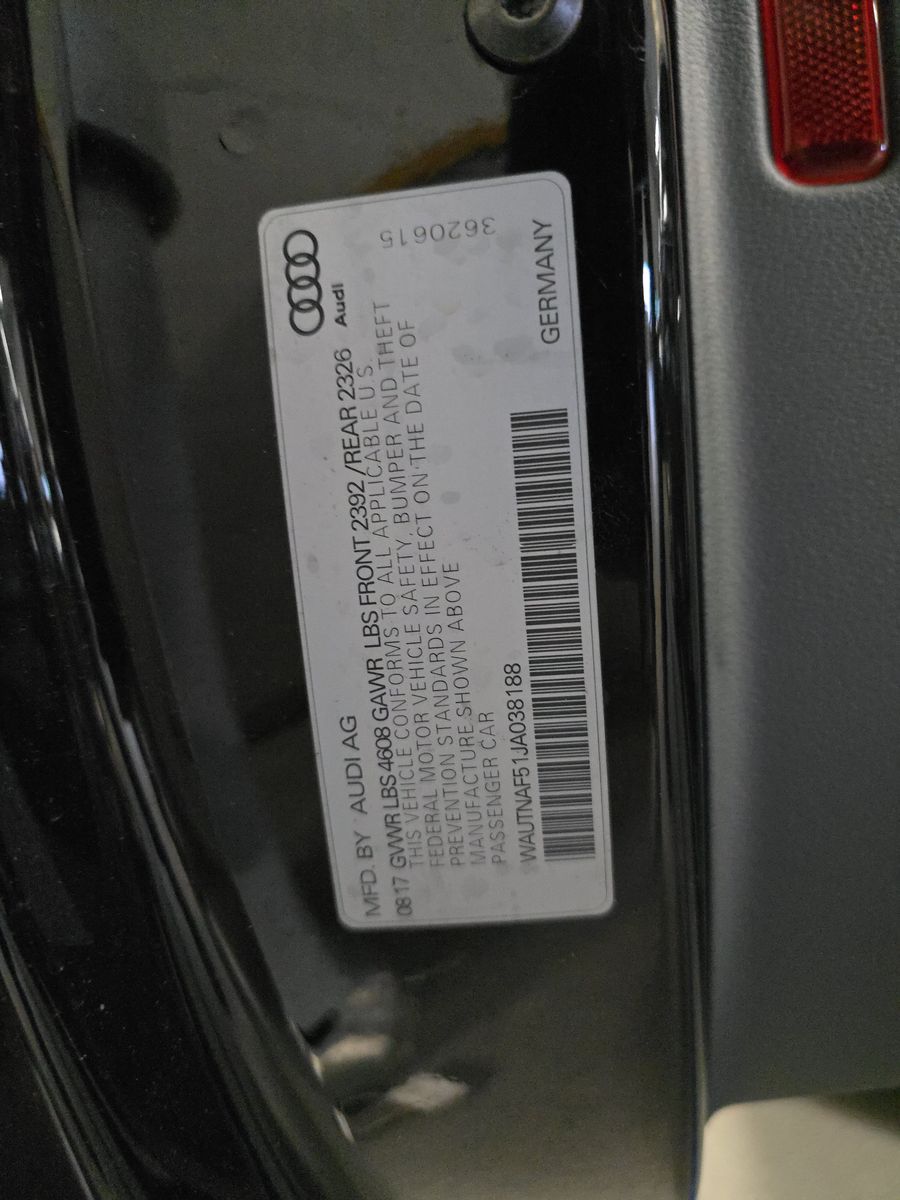 2018 Audi A5 Premium Plus AWD