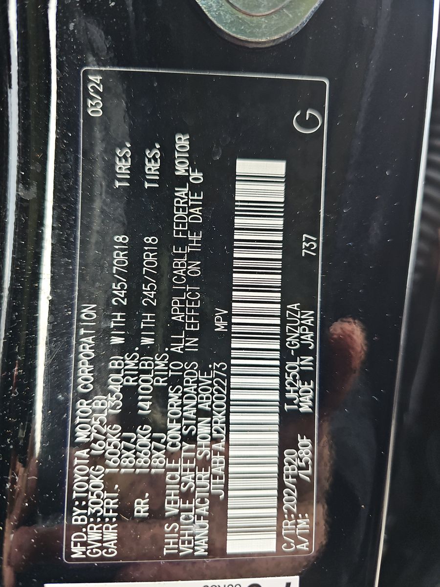 2024 Toyota Land Cruiser 1958 AWD