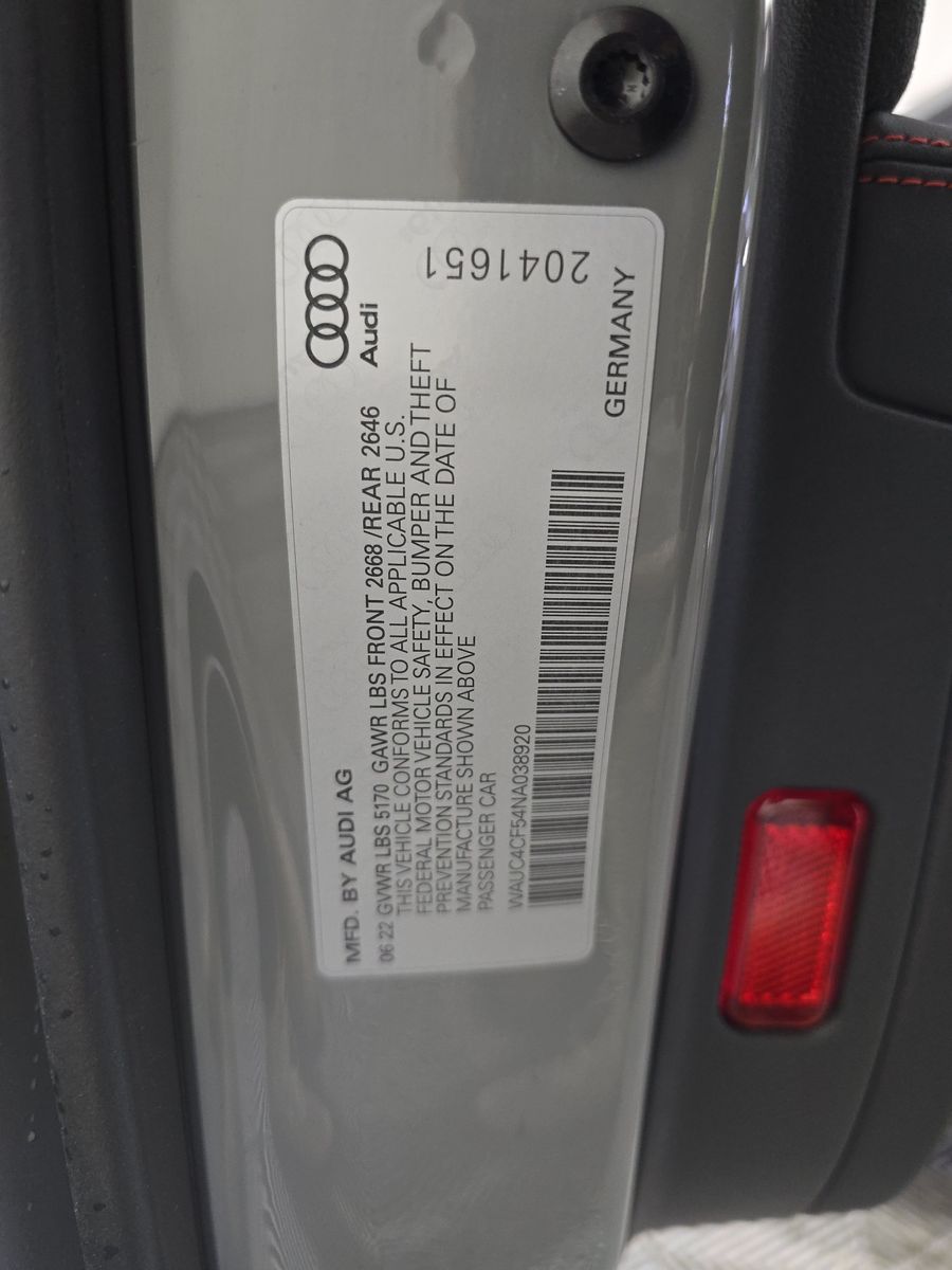 2022 Audi S5 Premium Plus AWD