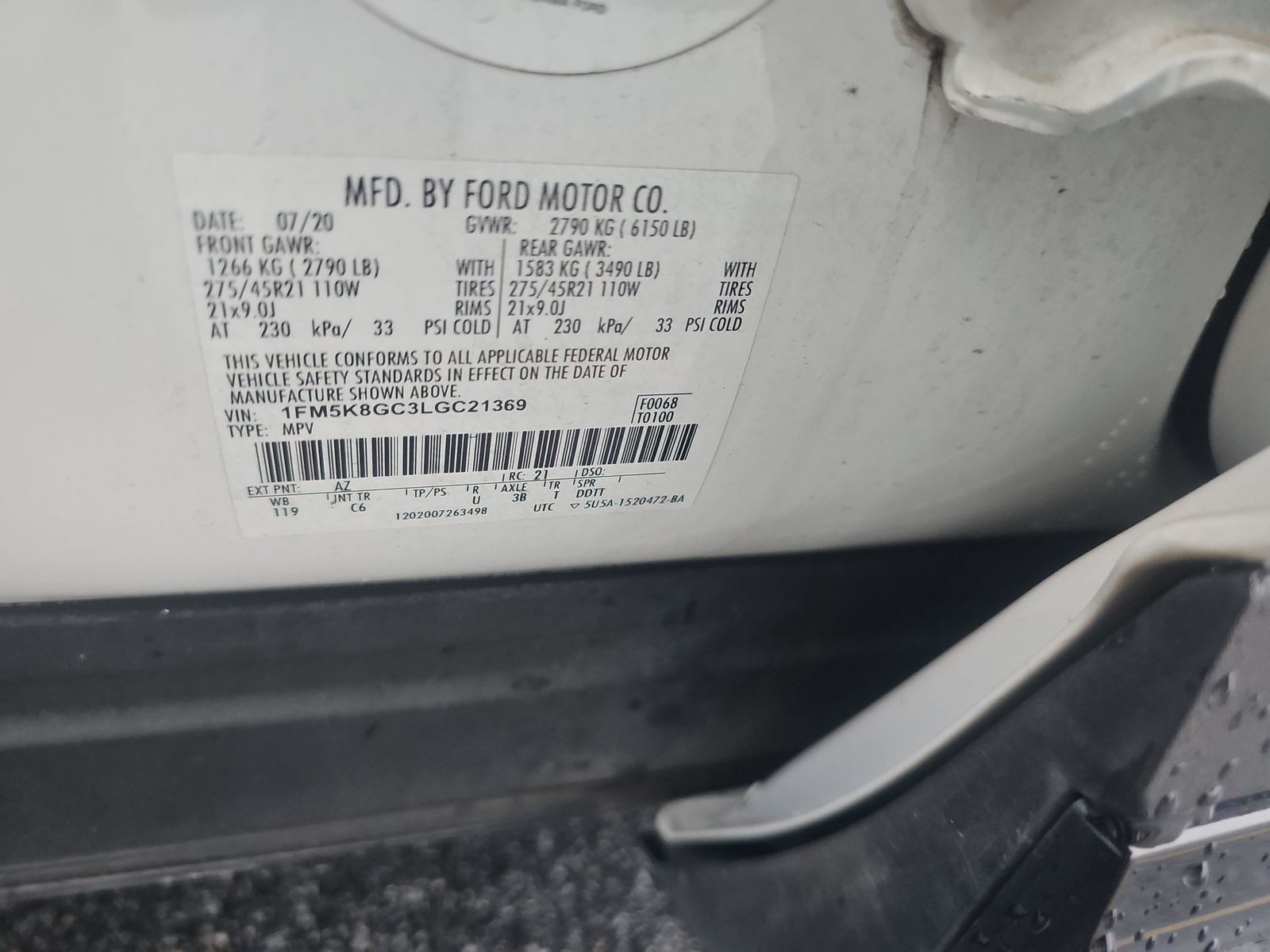 2020 Ford Explorer ST AWD