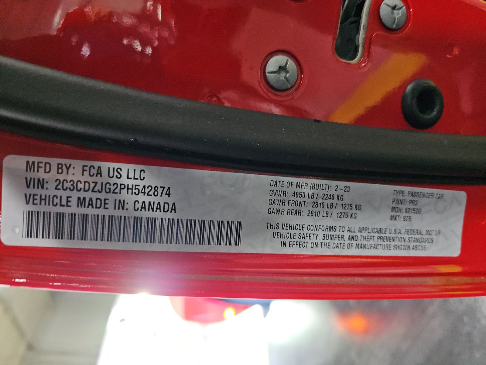 2023 Dodge Challenger GT RWD