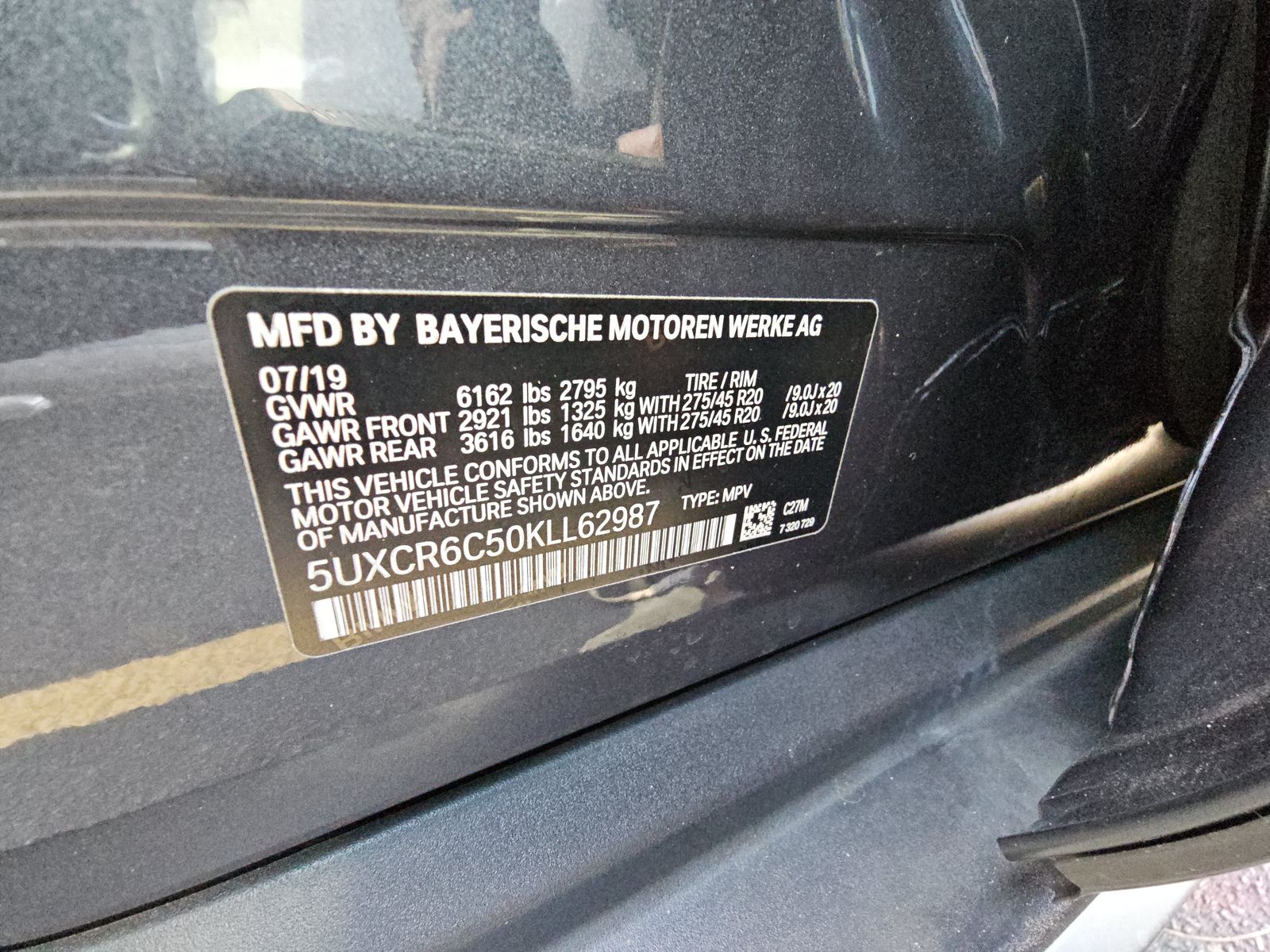 2019 BMW X5 xDrive40i AWD