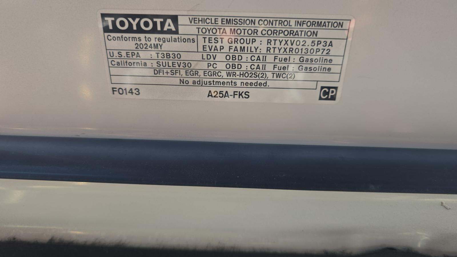 2024 Toyota Camry SE FWD