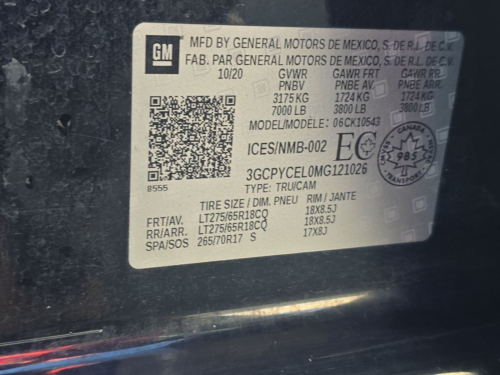 2021 Chevrolet Silverado 1500 Custom Trail Boss AWD