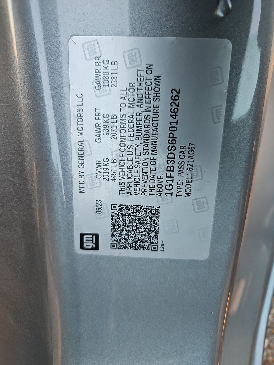 2023 Chevrolet Camaro 1LT RWD