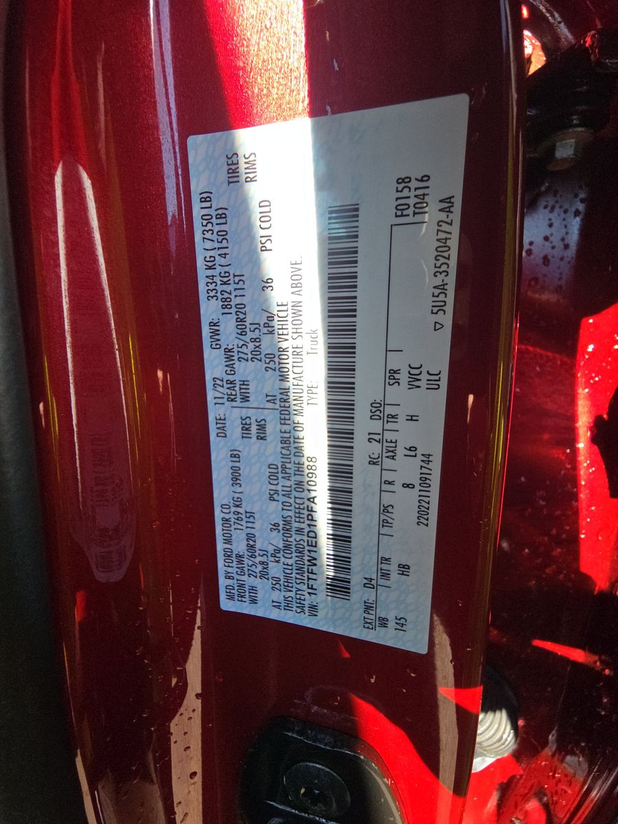 2023 Ford F-150 Hybrid Lariat AWD