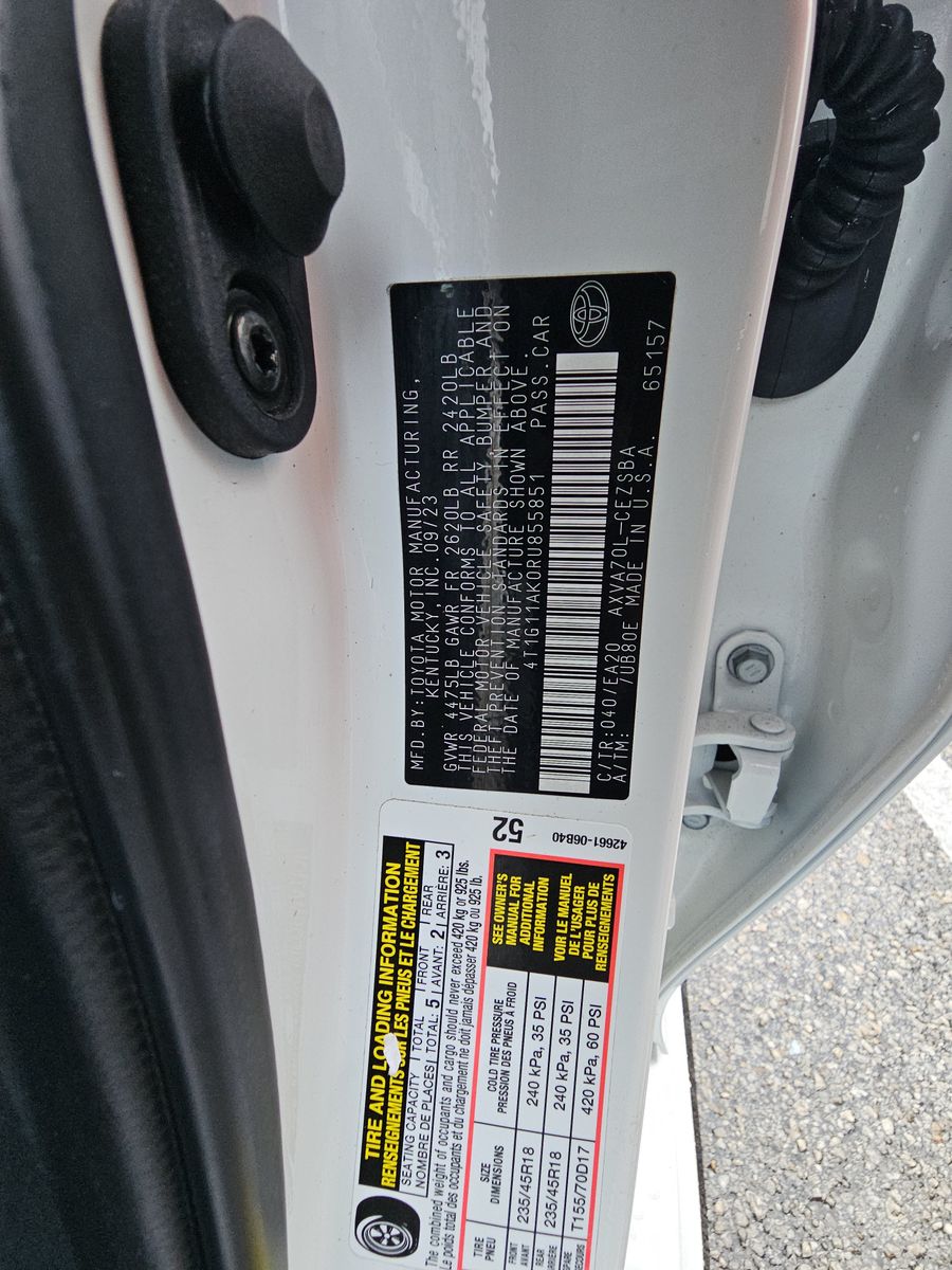 2024 Toyota Camry SE FWD