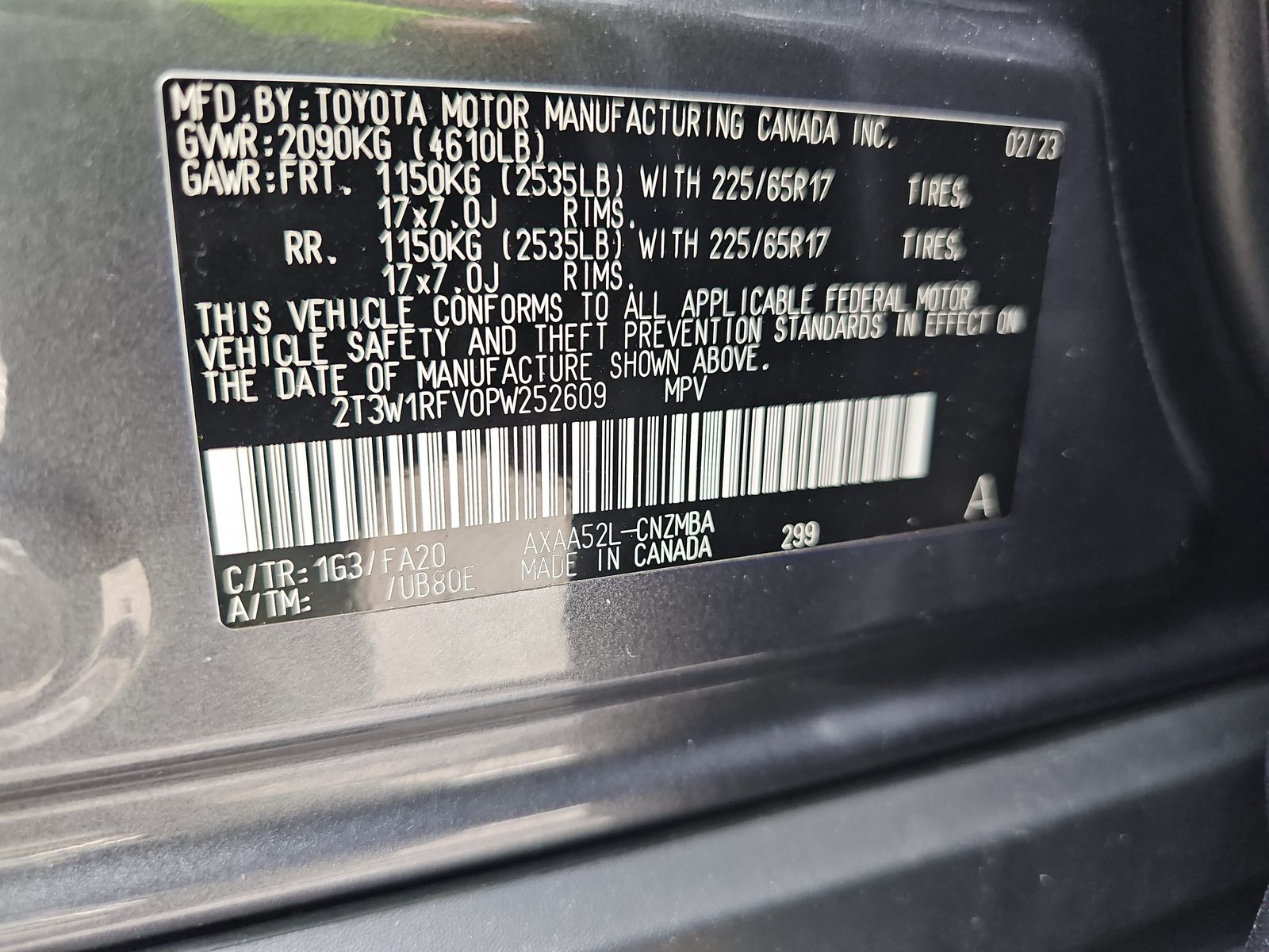 2023 Toyota RAV4 XLE FWD