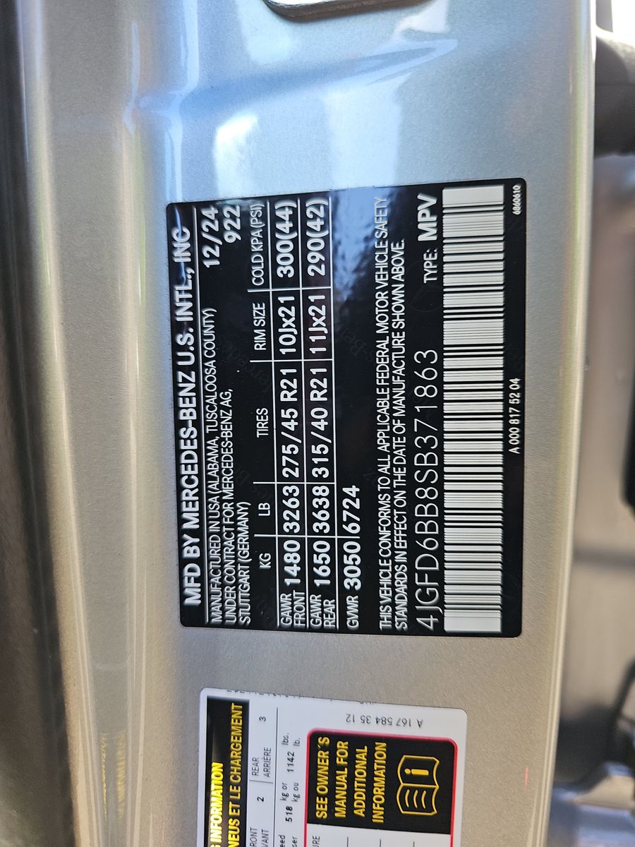 2025 Mercedes-Benz GLE AMG GLE 53 AWD