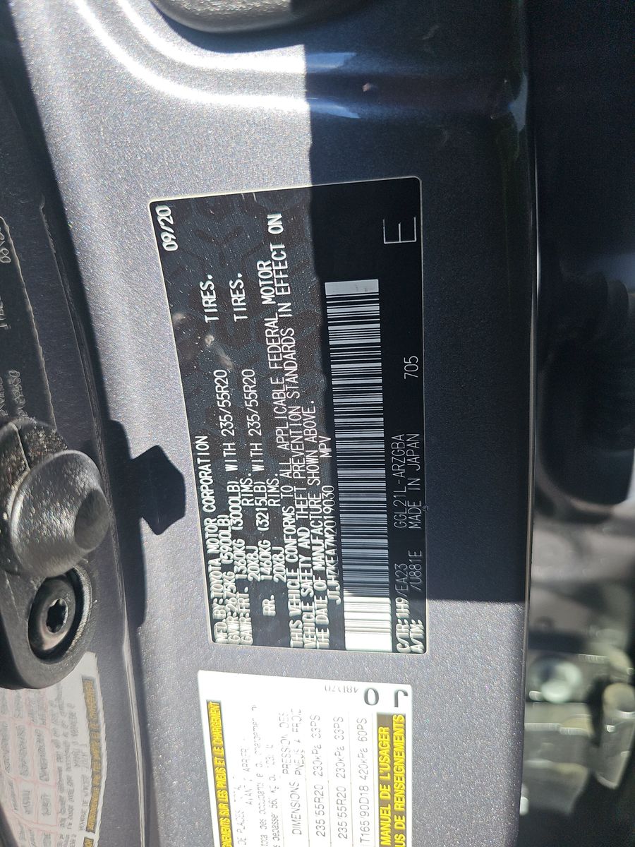 2021 Lexus RX RX 350L FWD