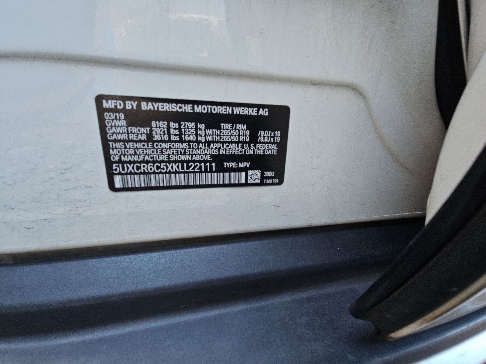 2019 BMW X5 xDrive40i AWD