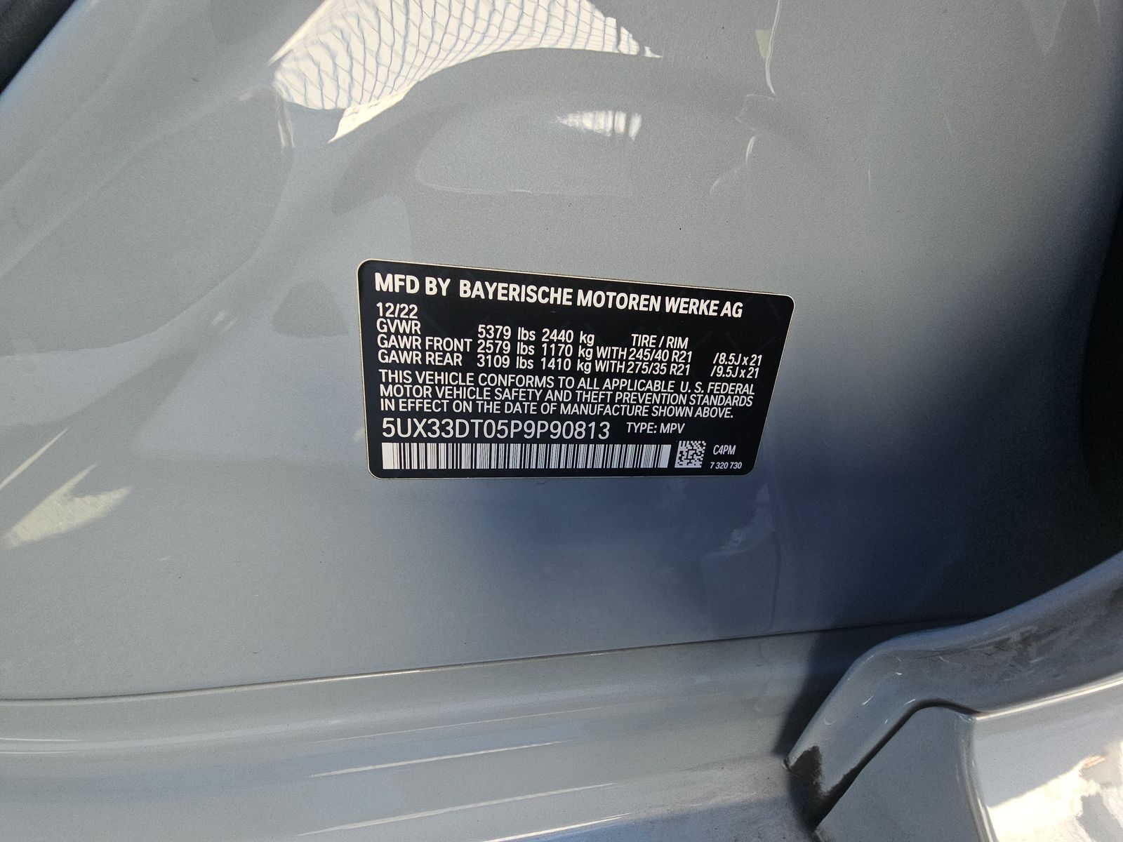 2023 BMW X4 xDrive30i AWD