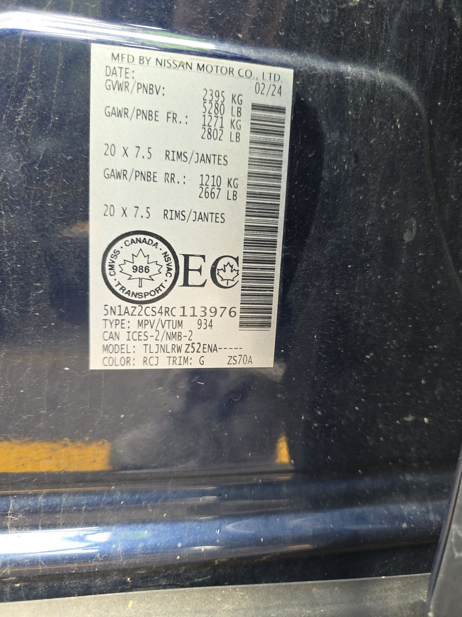 2024 Nissan Murano SL AWD