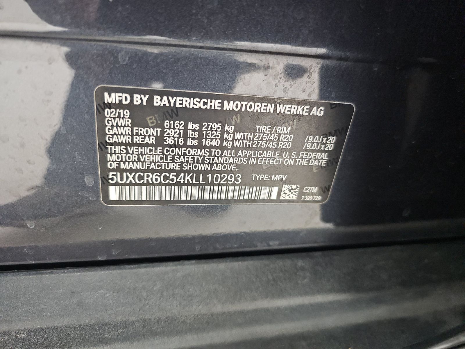 2019 BMW X5 xDrive40i AWD