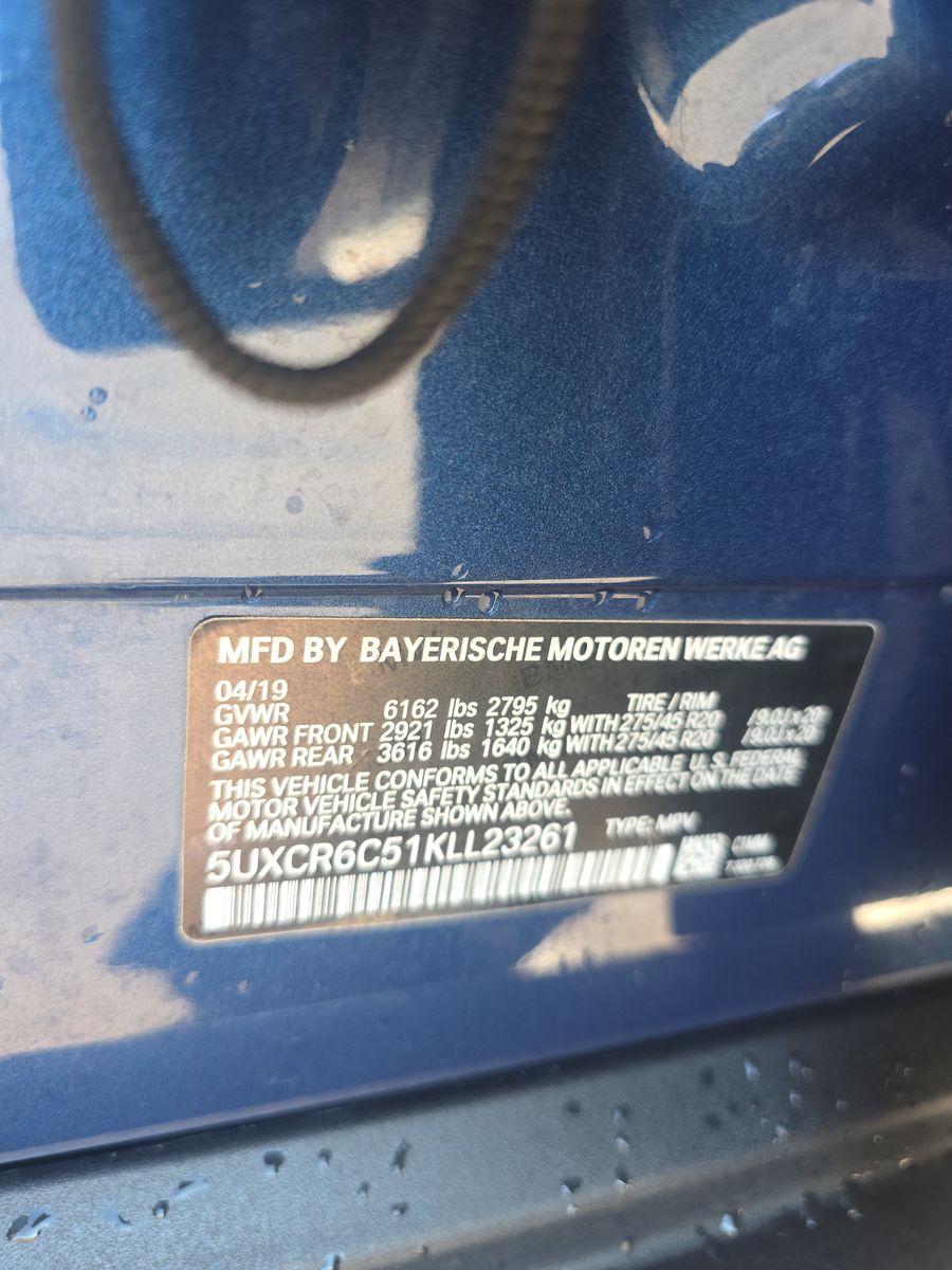 2019 BMW X5 xDrive40i AWD