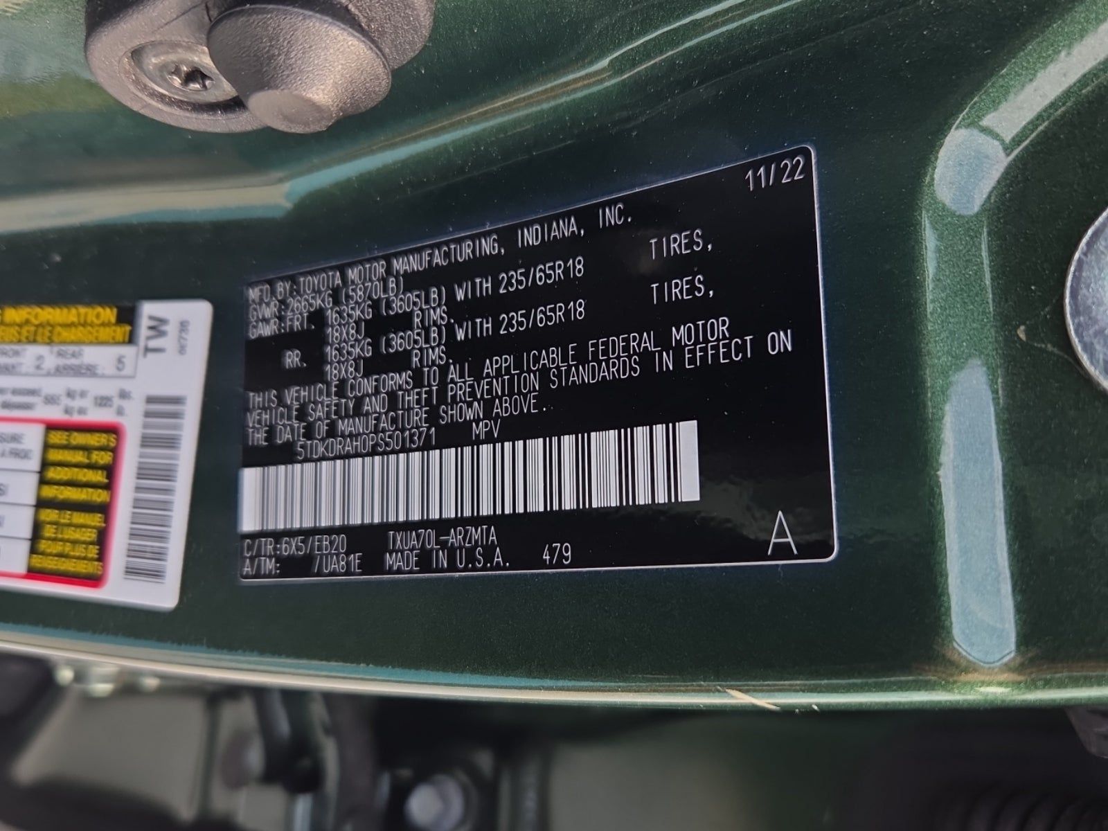 2023 Toyota Highlander XLE FWD