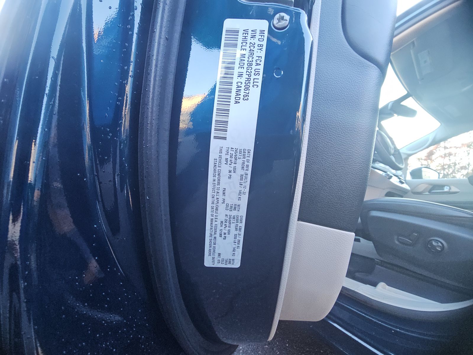 2023 Chrysler Pacifica Touring L AWD