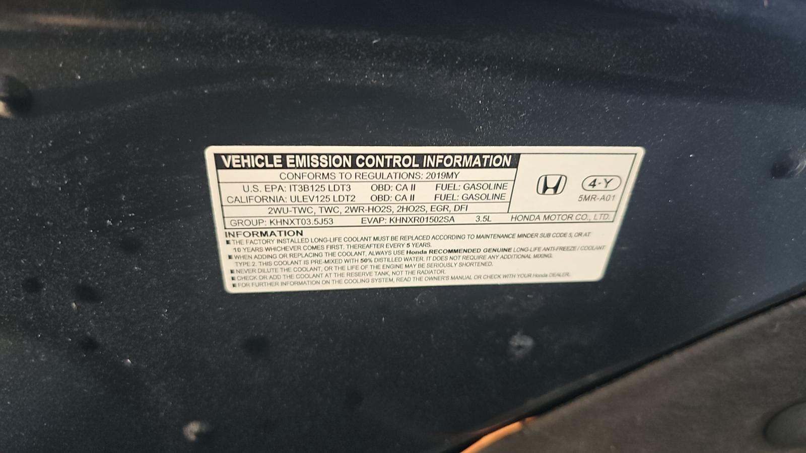 2019 Honda Odyssey Elite FWD