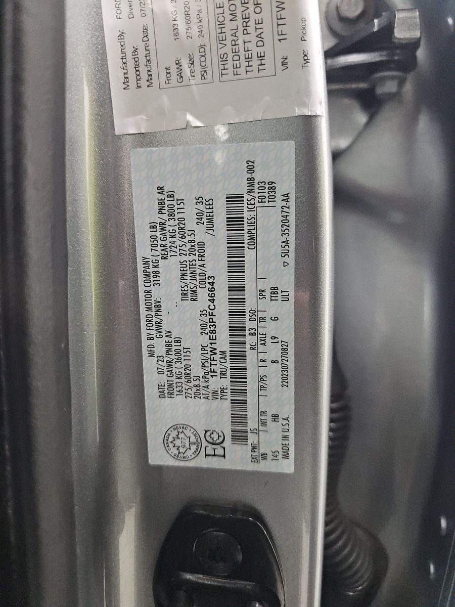 2023 Ford F-150 Lariat AWD