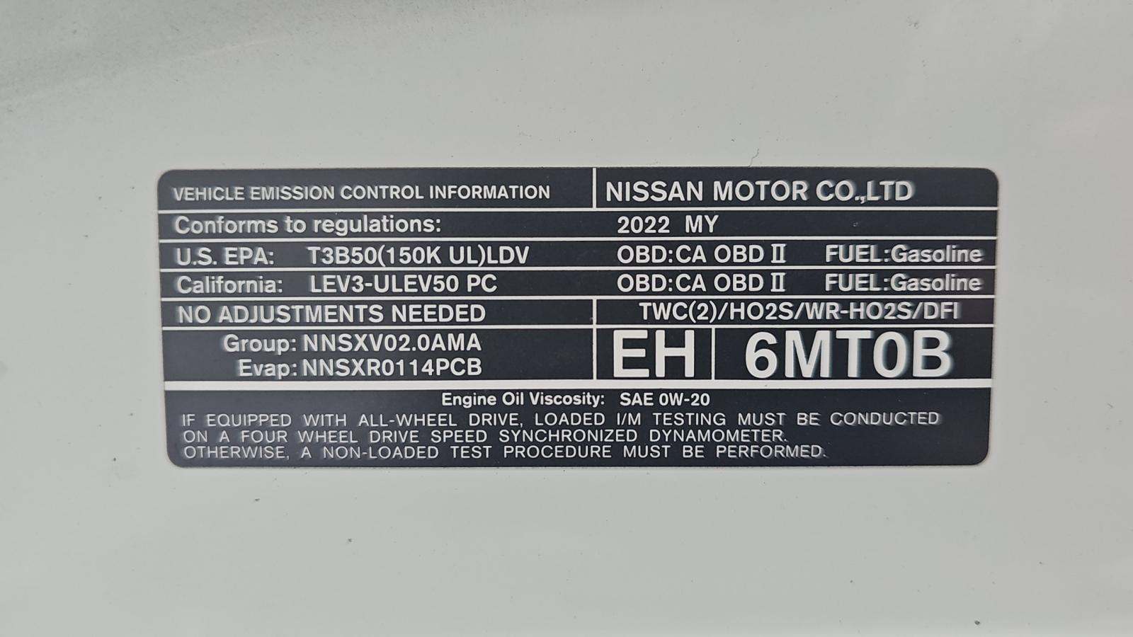 2022 Nissan Rogue Sport SV AWD